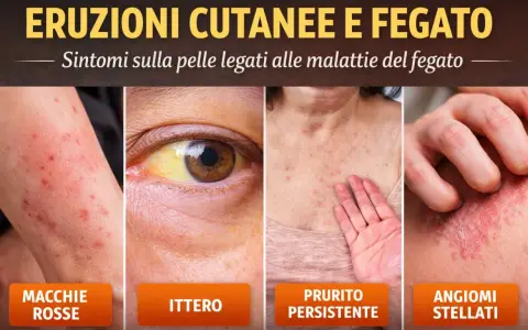 Eruzioni cutanee, ittero e prurito persistente alla pancia sono sintomi legati a malattie del fegato.