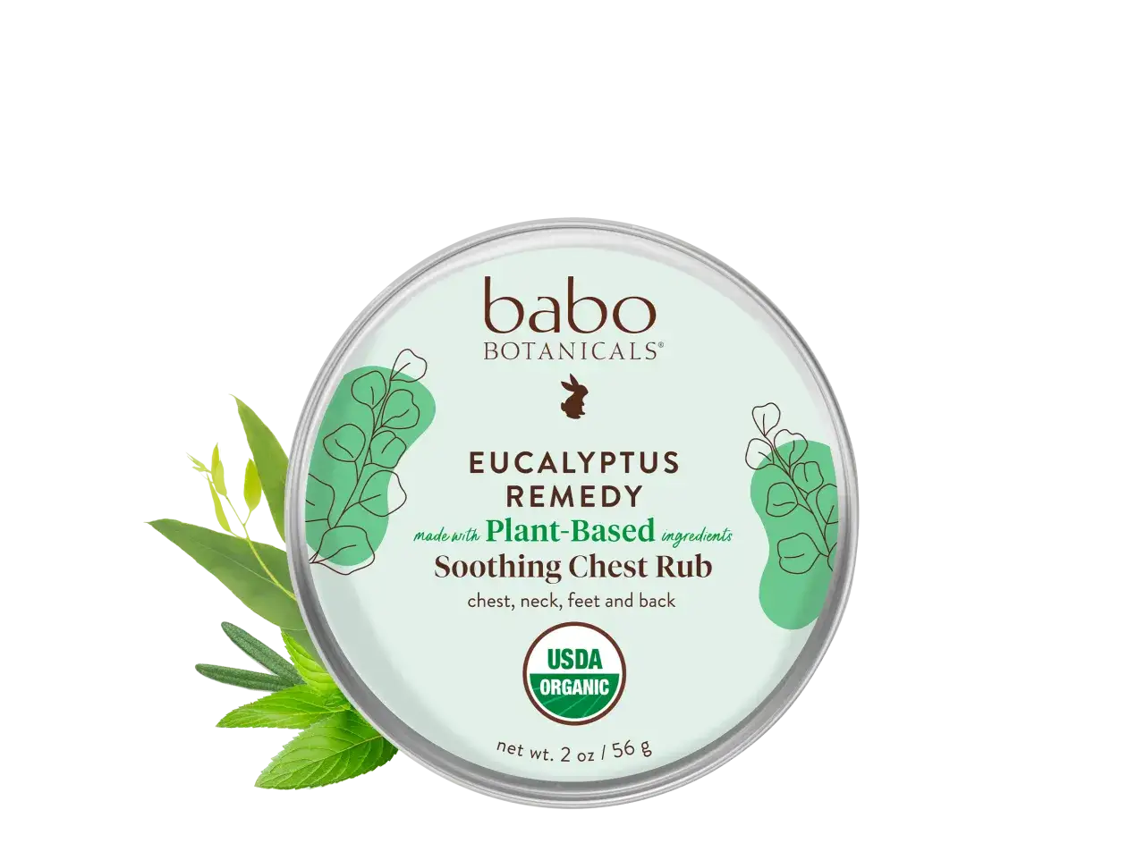 Balsamo lenitivo al eucalipto per prurito al collo e rossore, rimedi naturali. Ingredienti vegetali, USDA Organic.